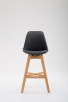 Barhocker Cannes Kunstleder Natura schwarz Barhocker Cannes Kunstleder Natura schwarz