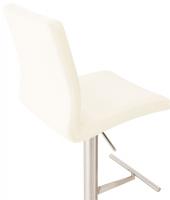 Barhocker Cadiz Kunstleder edelstahl creme Barhocker Cadiz Kunstleder edelstahl creme