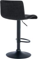 Barhocker Branford Stoff schwarz Barhocker Branford Stoff schwarz