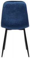 Stuhl Giverny Samt blau 