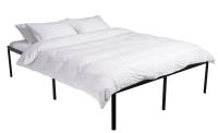 Metallbett Hamlin 200x140x41 cm schwarz 