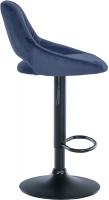 2er Set Barhocker Milet Samt B blau 