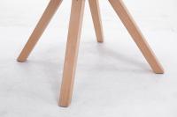Besucherstuhl Toulouse Stoff Natura Square taupe 