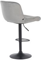 2er Set Barhocker Solon Schwarz grau 2er Set Barhocker Solon Schwarz grau