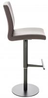 Barhocker Cadiz Kunstleder schwarz braun 