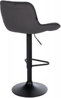 Barhocker Kasson Samt schwarz Barhocker Kasson Samt schwarz
