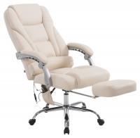 Bürostuhl Pacific mit Massagefunktion creme Bürostuhl Pacific mit Massagefunktion creme