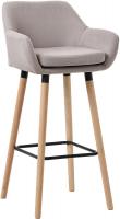Barhocker Grant Stoff taupe 