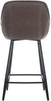 Barhocker Gibson Stoff braun 
