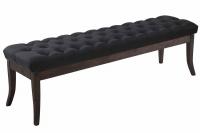 Sitzbank Ramses Stoff antik-dunkel 150 cm schwarz Sitzbank Ramses Stoff antik-dunkel 150 cm schwarz