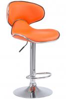 Barhocker Las Vegas V2 chrom orange Barhocker Las Vegas V2 chrom orange