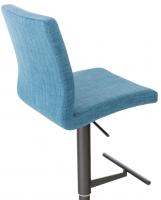 Barhocker Cadiz Stoff schwarz blau Barhocker Cadiz Stoff schwarz blau