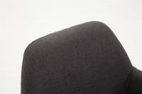 Barhocker Braga Stoff dunkelgrau Barhocker Braga Stoff dunkelgrau