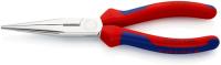Flachrundzange L.200mm verchr.ger.Mehrkomp.-Hülle KNIPEX Flachrundzange L.200mm verchr.ger.Mehrkomp.-Hülle KNIPEX