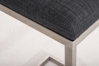 Barhocker Paros Stoff dunkelgrau Barhocker Paros Stoff dunkelgrau