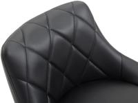 Barhocker Lazio Kunstleder weiß schwarz Barhocker Lazio Kunstleder weiß schwarz