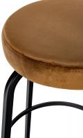 Barhocker Kamari Samt coffee 