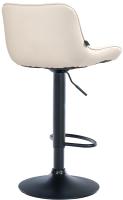 2er Set Barhocker Vonore Kunstleder schwarz creme 2er Set Barhocker Vonore Kunstleder schwarz creme