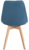 4er Set Stuhl Linares Stoff blau 4er Set Stuhl Linares Stoff blau