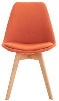 4er Set Stuhl Linares Stoff orange 4er Set Stuhl Linares Stoff orange