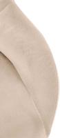 Barhocker Milet Samt schwarz creme 