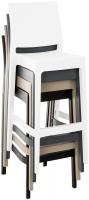 4er Set Barhocker Maya oliv 4er Set Barhocker Maya oliv