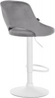 2er Set Barhocker Milet Samt W dunkelgrau 