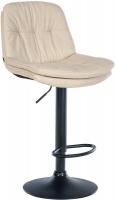 Barhocker Laurel Stoff schwarz creme Barhocker Laurel Stoff schwarz creme
