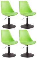 4er Set Esszimmerstühle Maverick B Kunststoff grün 4er Set Esszimmerstühle Maverick B Kunststoff grün