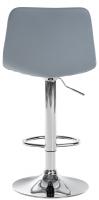 Barhocker Divo Kunstleder chrom grau Barhocker Divo Kunstleder chrom grau