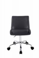 Arbeitshocker Club Kunstleder schwarz 