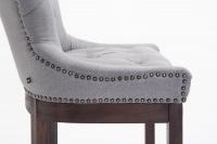Barhocker Lakewood Stoff, Antik hellgrau Barhocker Lakewood Stoff, Antik hellgrau