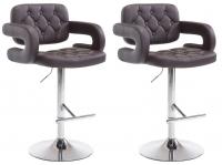 2er Set Barhocker Dublin braun 2er Set Barhocker Dublin braun
