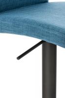 Barhocker Cadiz Stoff schwarz blau Barhocker Cadiz Stoff schwarz blau