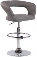 Barhocker Jaen Stoff grau Barhocker Jaen Stoff grau
