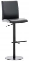 Barhocker Cadiz Kunstleder schwarz schwarz Barhocker Cadiz Kunstleder schwarz schwarz