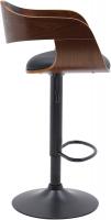 2er Set Barhocker Kingston B Kunstleder walnuss/schwarz 2er Set Barhocker Kingston B Kunstleder walnuss/schwarz