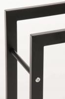 Kaminholzständer Keri 25x40x100 schwarz-matt Kaminholzständer Keri 25x40x100 schwarz-matt
