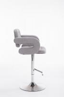 Barhocker Dublin STOFF grau 