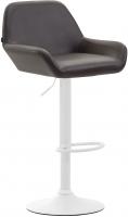 2er Set Barhocker Braga Kunstleder weiß braun 2er Set Barhocker Braga Kunstleder weiß braun