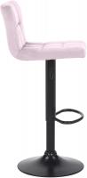 2er Set Barhocker Feni Samt rosa 