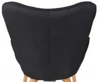 Lounger Durham Stoff schwarz Lounger Durham Stoff schwarz