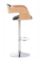 2er Set Barhocker Kingston Stoff natura/dunkelgrau 2er Set Barhocker Kingston Stoff natura/dunkelgrau