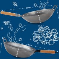 Wok Set Rund natura Wok Set Rund natura