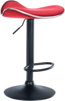 Barhocker Shanghai Kunstleder schwarz rot Barhocker Shanghai Kunstleder schwarz rot