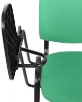 Stuhl Ken mit Klapptisch Stoff grün 