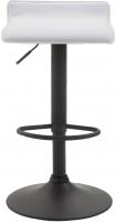 Barhocker Dyn V2 Kunstleder schwarz weiß 
