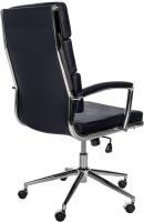 Bürostuhl Cleveland Echtleder schwarz Bürostuhl Cleveland Echtleder schwarz