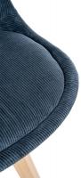 Stuhl Linares Cord dunkelblau 