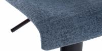 Barhocker Branford Stoff blau Barhocker Branford Stoff blau